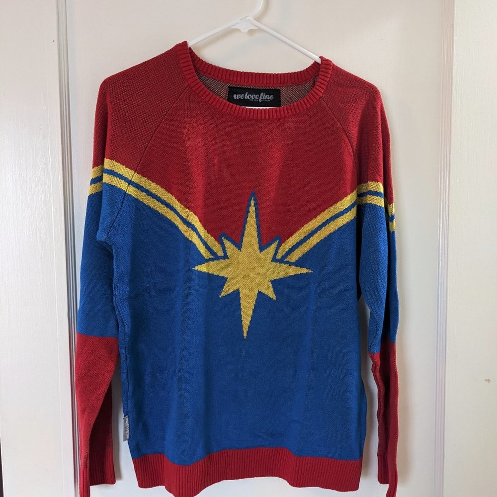 Welovefine Captain Marvel Sweater